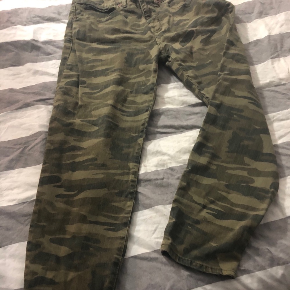 Lucky brand jeans camo